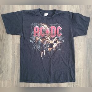 2009 AC/DC Black Graphic T-Shirt